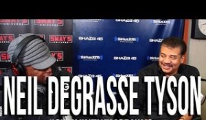 Neil deGrasse Tyson Responds to B.o.B's Flat Earth Talk + Introduces Nephew TYSON
