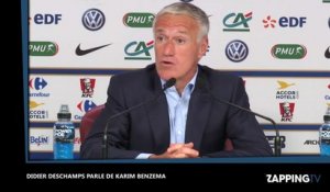 Karim Benzema : Didier Deschamps répond au joueur, "c’est pitoyable" (Vidéo)