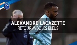 Didier Deschamps évoque Alexandre Lacazette