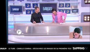 Le Tube - Camille Combal : Découvrez les images de sa première télé (Vidéo)