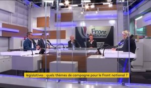 Marine Le Pen : "la sortie ou non de l'euro, ce n'est pas un sujet de législatives"