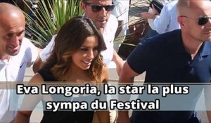 Cannes 2017 : Eva Longoria, la star la plus sympa de la Croisette !