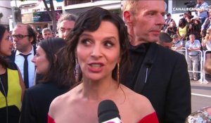 Juliette Binoche "André Téchiné est un être complexe, très généreux et sincère" - Festival de Cannes 2017