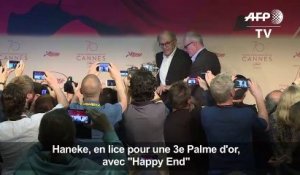 Cannes: Haneke, en lice pour une 3e Palme d'or avec "Happy End"