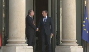 Réforme du travail: le patronat reçu par Emmanuel Macron