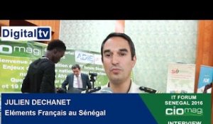 INTERVIEW - IT Forum Sénégal 2016 - Julien Dechanet : Eléments Français au Sénégal