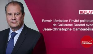Jean-Christophe Cambadélis est l'invité politique de Guillaume Durand - 24 mai 2017