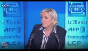 Marine Le Pen demande à Richard Ferrand de "poser sa démission" (vidéo)