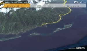 Adrénaline - Tous sports : Le profil de la cylcosportive de 110km de la Ronde Tahitienne 2017