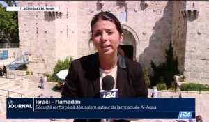 Ramadan: Sécurité renforcée à Jérusalem autour de la mosquée Al-Aqsa