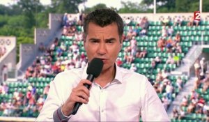 Roland-Garros 2017 : Quentin Halys se fait mal en chutant mais n'abandonne pas !