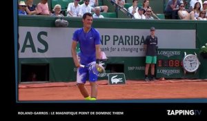 Roland-Garros 2017 : l'incroyable échange entre Dominic Thiem et Bernard Tomic (vidéo)