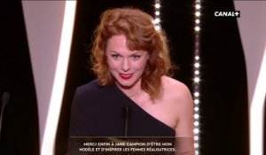 Discours de Sofia Coppola (Prix de la Mise en Scène) pour Les Proies - Festival de Cannes 2017