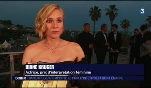 Festival de Cannes : Diane Kruger meilleure actrice