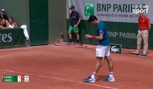 Roland-Garros 2017 : Raonic s'offre le 2ème set sur un énième ace
