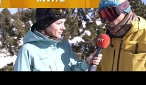 Sylvain Lombart, Tess Ledeux & Alex Bellemare face à Mathilde / Ski freestyle