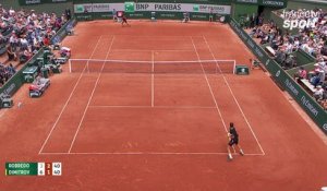 Roland-Garros 2017 : Dimitrov bataille pour conserver sa mise en jeu face à Robredo