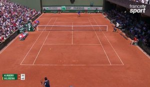 Roland-Garros 2017 : Del Potro prend les devants face à Alamagro (3-6)