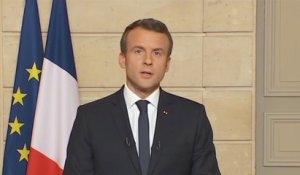 Emmanuel Macron : "Sur le climat, il n'y a pas de plan B, il n'y a pas de planète B"