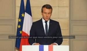 "Make our planet great again" : quand Emmanuel Macron détourne le slogan de Donald Trump