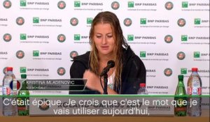 Roland-Garros - Mladenovic : "Je ne sais pas comment j'ai gagné ce match"