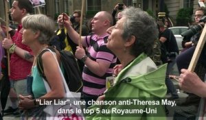 Londres:"Liar Liar", une chanson anti-Theresa May, dans le top 5