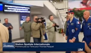 Station Spatiale Internationale : Premiers pas sur Terre pour Thomas Pesquet