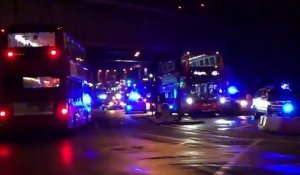 URGENT - Londres: Au moins 20 blessés quand une voiture a fauché des piétons sur un pont
