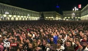 Turin : mouvement de panique dans la foule