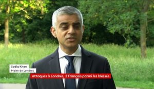 Sadiq Khan annonce une "présence policière plus grande" après l'attaque terroriste de Londres