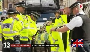 Attentat de Londres : l'émotion des Britanniques