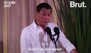 Rodrigo Duterte s'en prend à la fille de Bill Clinton