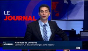 Attentat de Londres: "Un deuxième Français porté disparu", confirme Le Drian