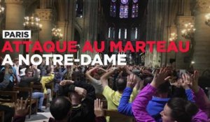 Attaque au marteau à Notre-Dame de Paris