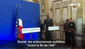 Les ordonnances publiées "avant la fin de l'été" (E. Philippe)