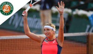 Roland Garros 2017 : 1/4 de finale Bacsinszky - Mladenovic - Les temps forts