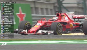 Grand Prix de Grande-Bretagne - La crevaison dramatique de Vettel