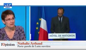 Nathalie Arthaud: «On s’en prend encore à la condition de salariés et d’ouvriers»