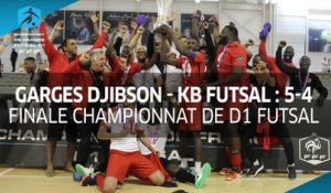 D1 Futsal, finale : Garges Djibson - KB Futsal 5-4