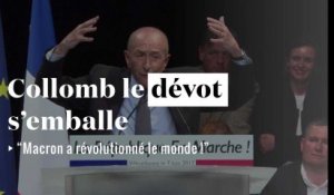 Collomb s'emballe : "Macron a révolutionné le monde"