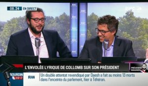 QG Bourdin 2017 : Président Magnien ! : L'envolée lyrique de Gérard Collomb sur son président - 08/06