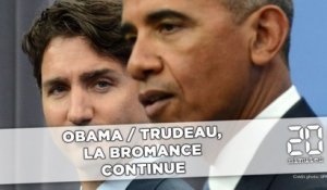 Barack Obama et Justin Trudeau: La bromance continue