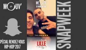 #SNAPWEEK : Spécial RDV Hip-Hop avec Sofiane, Deen Burbigo, Disiz, Youssoupha...