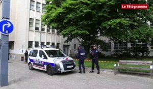 Brest. Un corps retrouvé sans vie au pied de la mairie