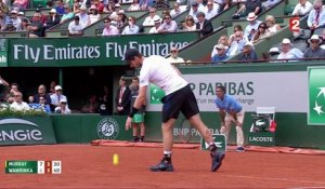 Roland-Garros 2017 : Stan Wawrinka recolle à une manche partout contre Andy Murray ! (7-6, 3-6)