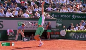 Roland-Garros 2017 : Rafael Nadal est déjà en forme (2-1)