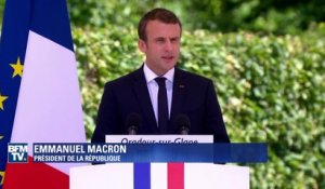 Macron à Oradour-sur-Glane: "Le monde était dangereux en 1944. Il l'est encore aujourd'hui"