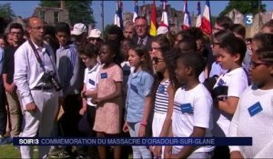 Commémoration du massacre d'Oradour-sur-Glane