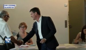 Législatives: Manuel Valls a voté dans son fief d’Évry