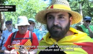 Catalogne: grand rassemblement séparatiste pour un référendum